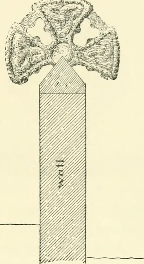 An illustration from Old Cornish crosses, 1896, leaf 476