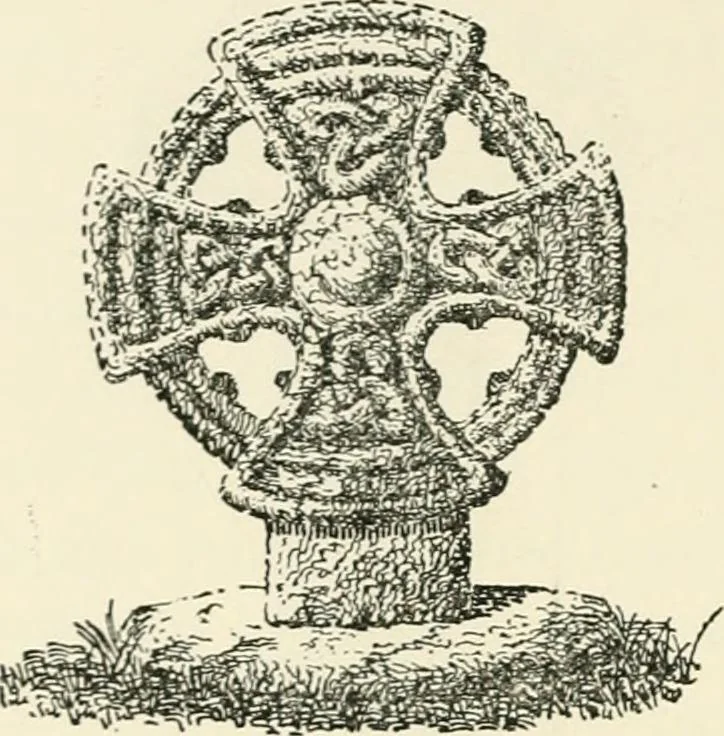 An illustration from Old Cornish crosses, 1896, leaf 477