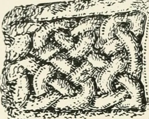 An illustration from Old Cornish crosses, 1896, leaf 495