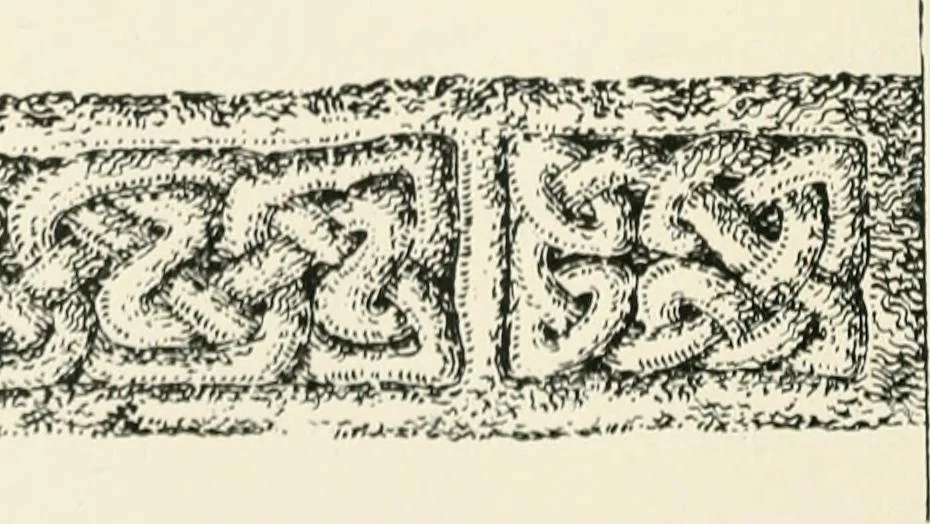 An illustration from Old Cornish crosses, 1896, leaf 495