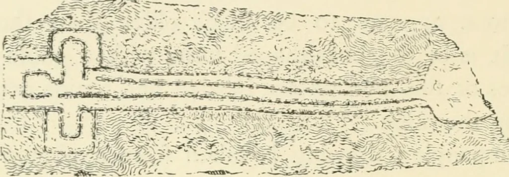 An illustration from Old Cornish crosses, 1896, leaf 515