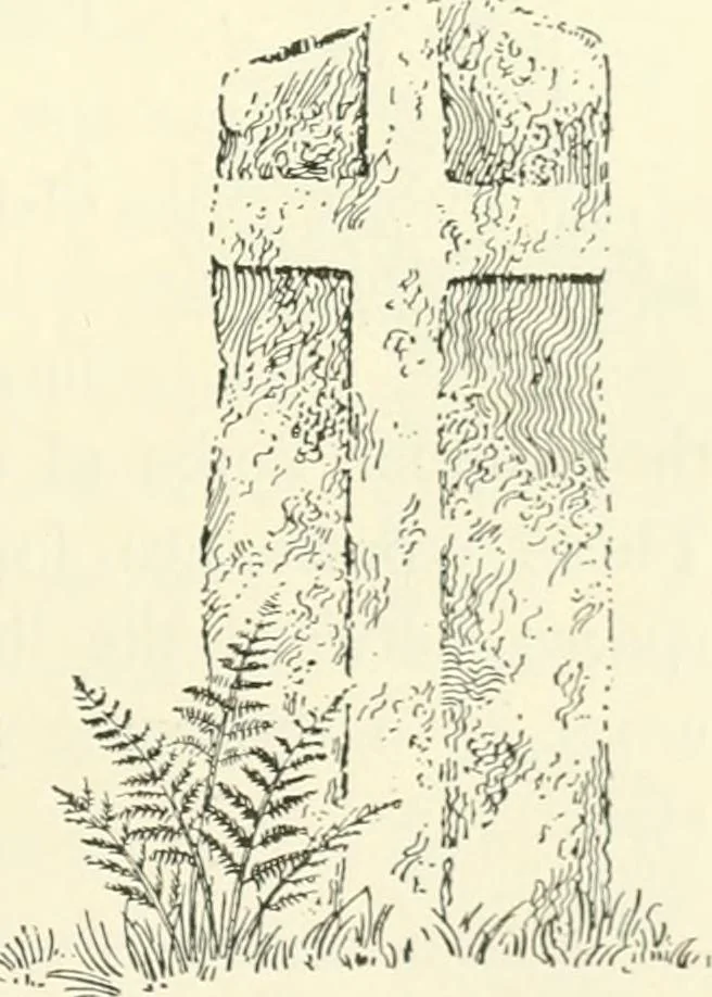 An illustration from Old Cornish crosses, 1896, leaf 70