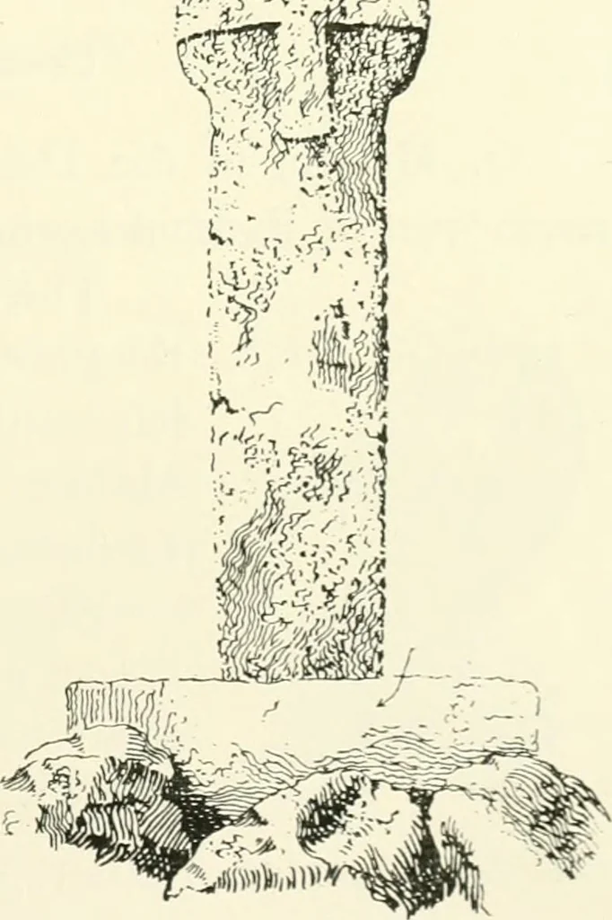 An illustration from Old Cornish crosses, 1896, leaf 80
