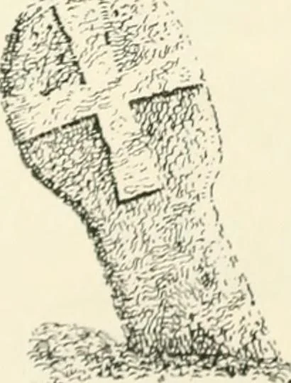 An illustration from Old Cornish crosses, 1896, leaf 81