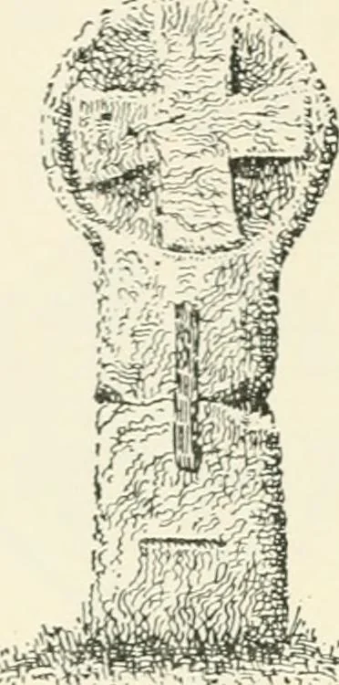 An illustration from Old Cornish crosses, 1896, leaf 91