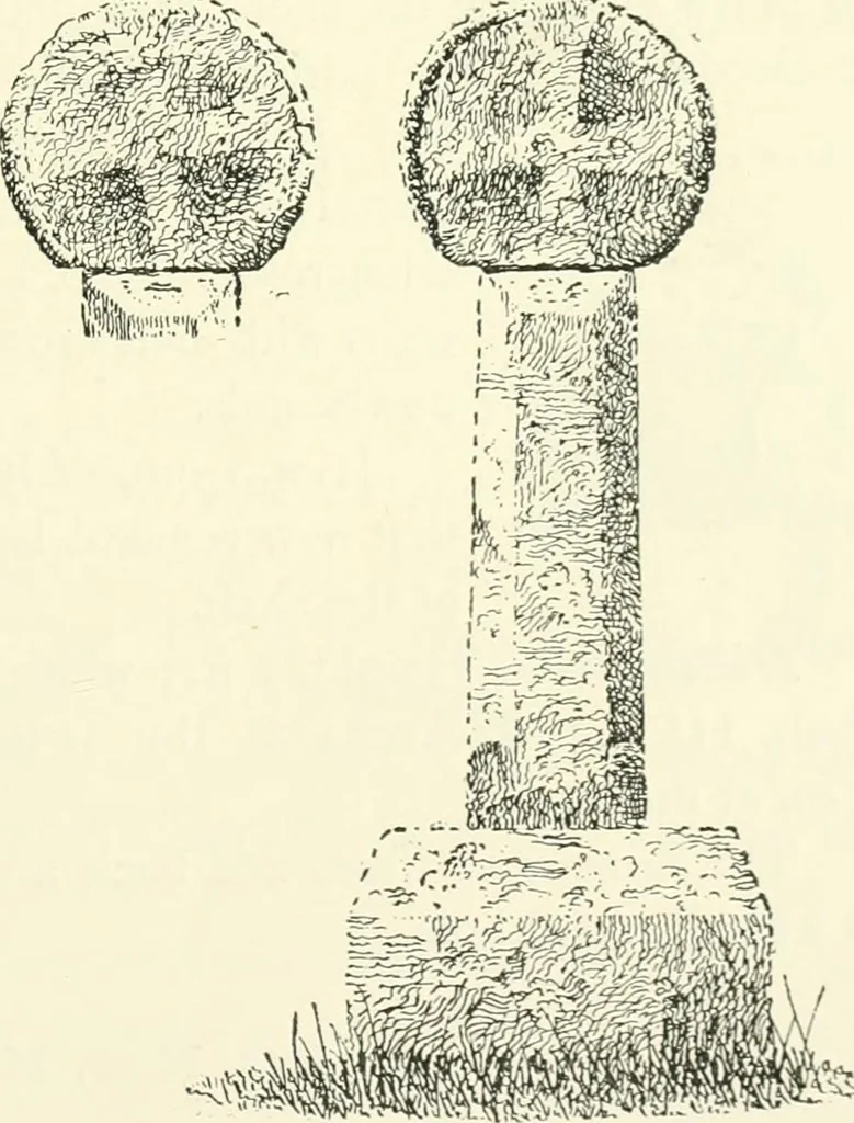 An illustration from Old Cornish crosses, 1896, leaf 98
