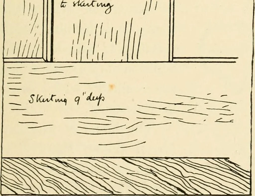 An illustration from Old cottages & farm-houses in Surrey / illustrated on one hundred collotype plates from photographs specially taken by W. Galsworthy Davie, with an introduction and numerous sketches by W. Curtis Green, 1908, leaf 48