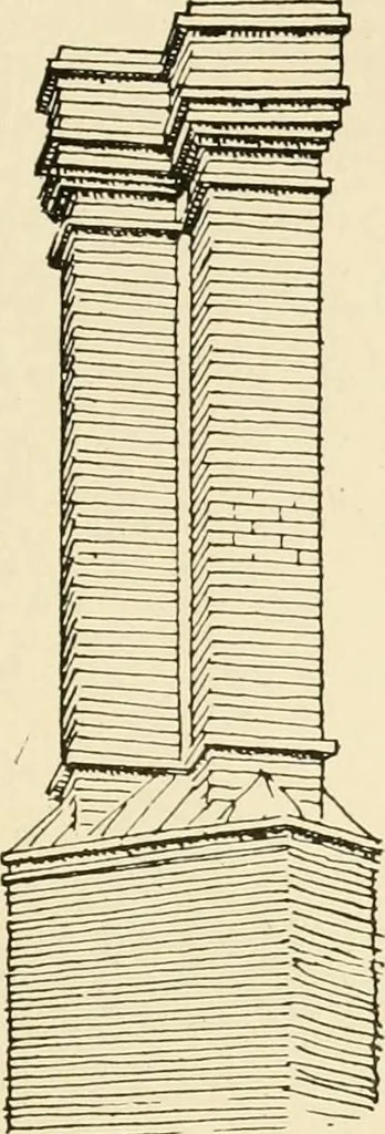An illustration from Old cottages & farm-houses in Surrey / illustrated on one hundred collotype plates from photographs specially taken by W. Galsworthy Davie, with an introduction and numerous sketches by W. Curtis Green, 1908, leaf 72