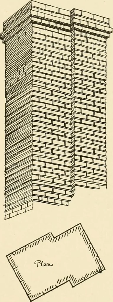 An illustration from Old cottages & farm-houses in Surrey / illustrated on one hundred collotype plates from photographs specially taken by W. Galsworthy Davie, with an introduction and numerous sketches by W. Curtis Green, 1908, leaf 72