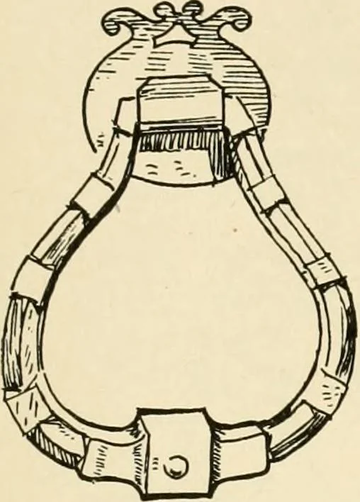 An illustration from Old cottages & farm-houses in Surrey / illustrated on one hundred collotype plates from photographs specially taken by W. Galsworthy Davie, with an introduction and numerous sketches by W. Curtis Green, 1908, leaf 80
