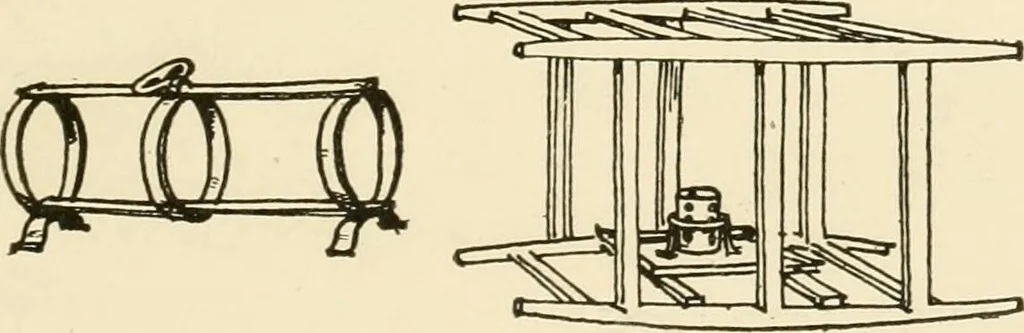 An illustration from Old cottages & farm-houses in Surrey / illustrated on one hundred collotype plates from photographs specially taken by W. Galsworthy Davie, with an introduction and numerous sketches by W. Curtis Green, 1908, leaf 84