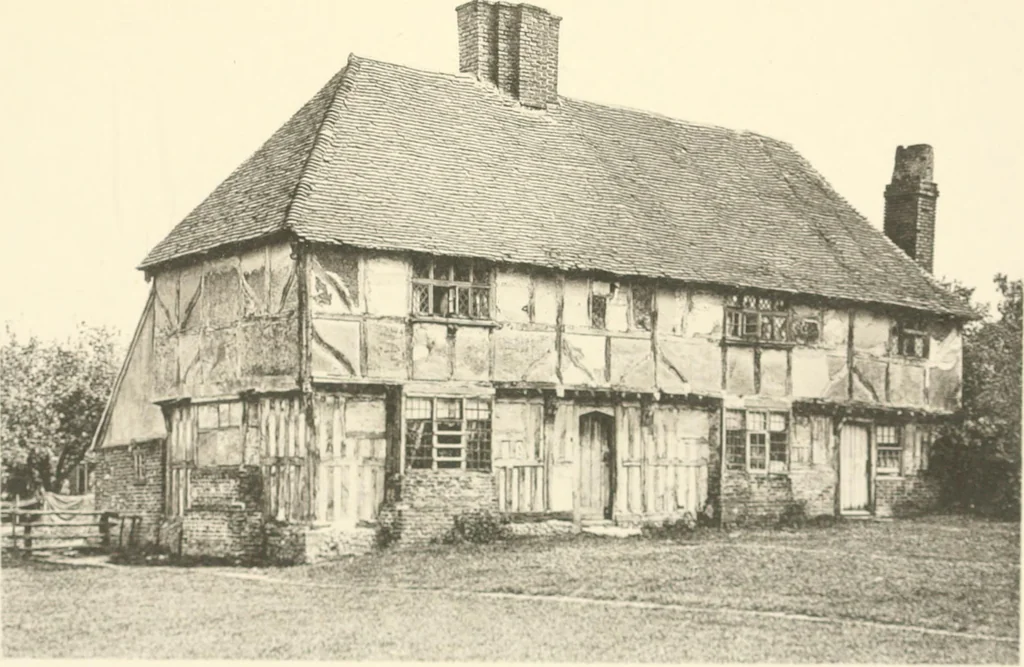 An illustration from Old cottages and farmhouses in Kent and Sussex, 1900, leaf 102