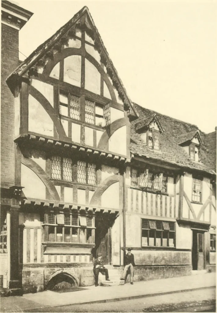 An illustration from Old cottages and farmhouses in Kent and Sussex, 1900, leaf 106