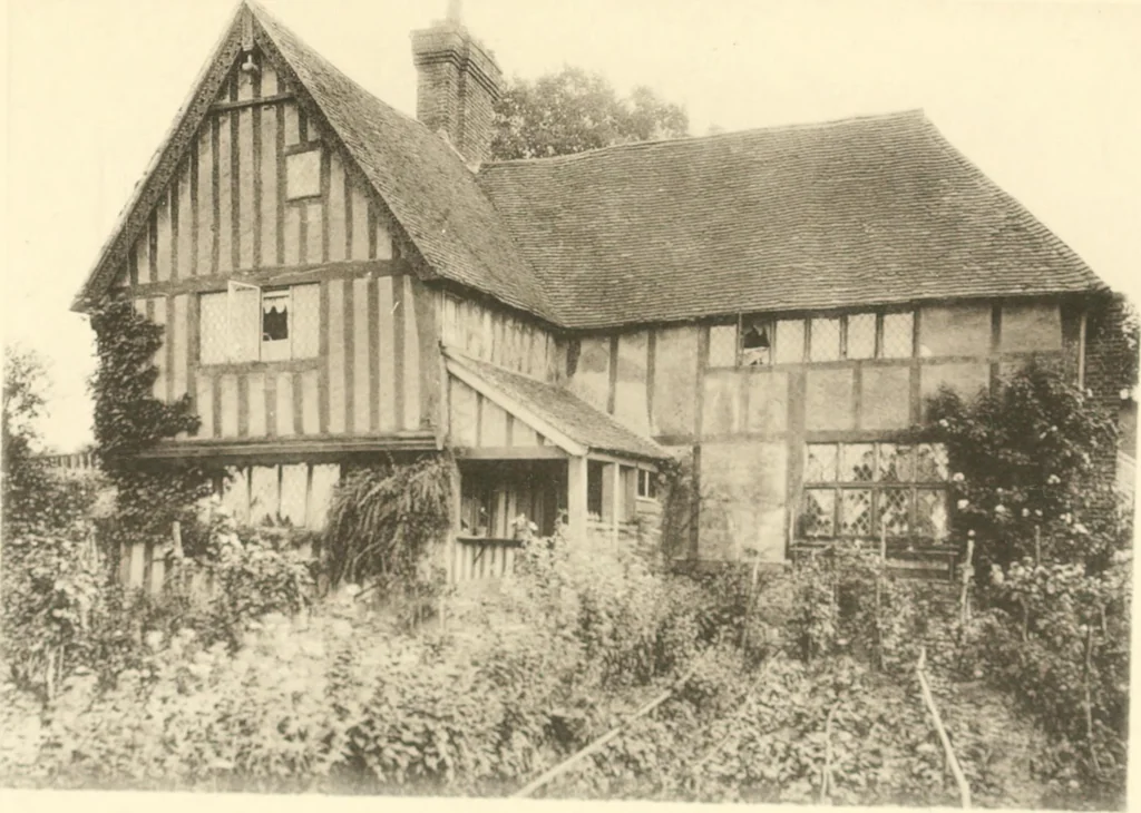 An illustration from Old cottages and farmhouses in Kent and Sussex, 1900, leaf 116