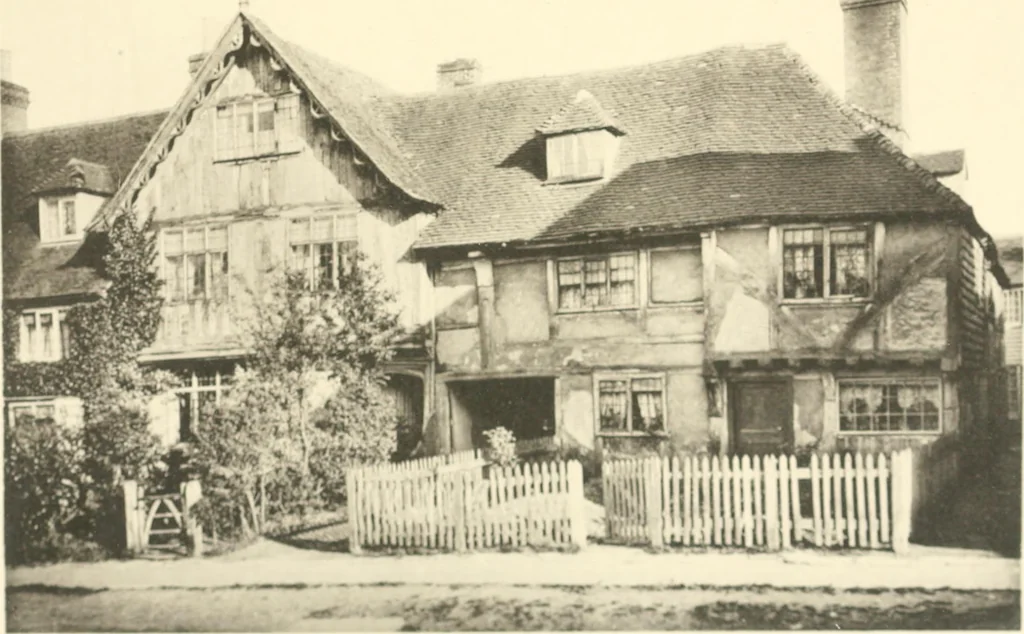 An illustration from Old cottages and farmhouses in Kent and Sussex, 1900, leaf 118