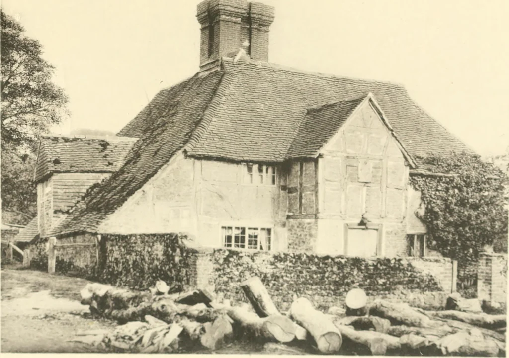 An illustration from Old cottages and farmhouses in Kent and Sussex, 1900, leaf 128