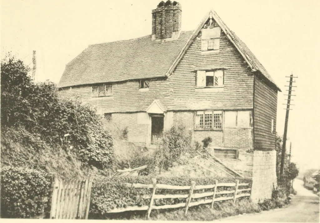 An illustration from Old cottages and farmhouses in Kent and Sussex, 1900, leaf 132