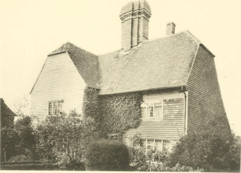 An illustration from Old cottages and farmhouses in Kent and Sussex, 1900, leaf 134