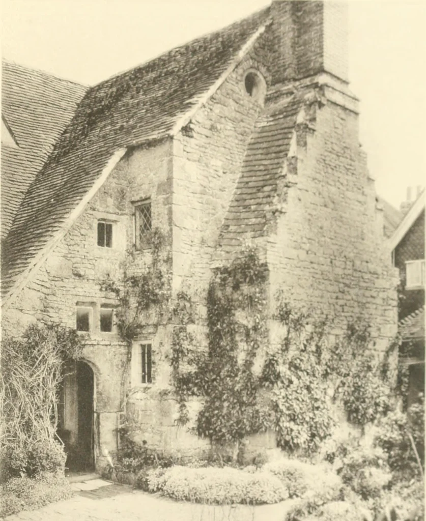 An illustration from Old cottages and farmhouses in Kent and Sussex, 1900, leaf 136