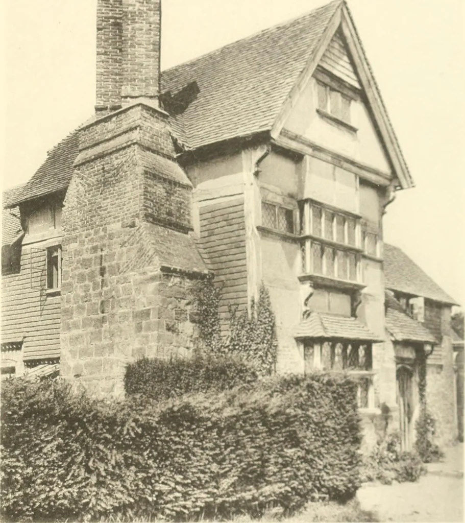 An illustration from Old cottages and farmhouses in Kent and Sussex, 1900, leaf 142