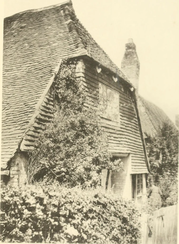An illustration from Old cottages and farmhouses in Kent and Sussex, 1900, leaf 152