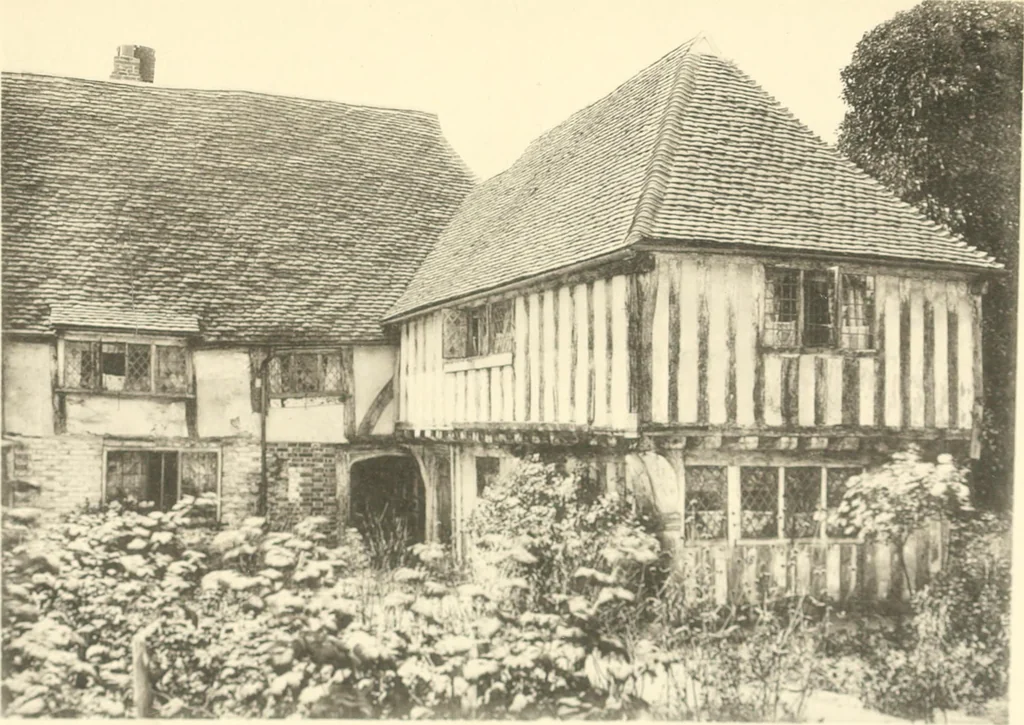 An illustration from Old cottages and farmhouses in Kent and Sussex, 1900, leaf 154
