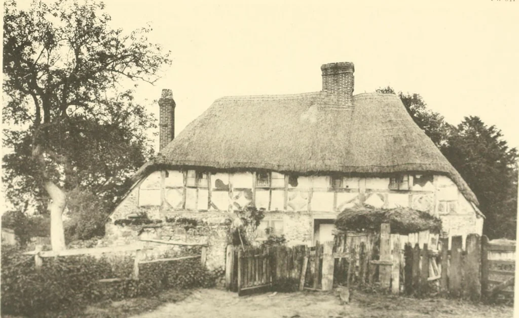 An illustration from Old cottages and farmhouses in Kent and Sussex, 1900, leaf 164