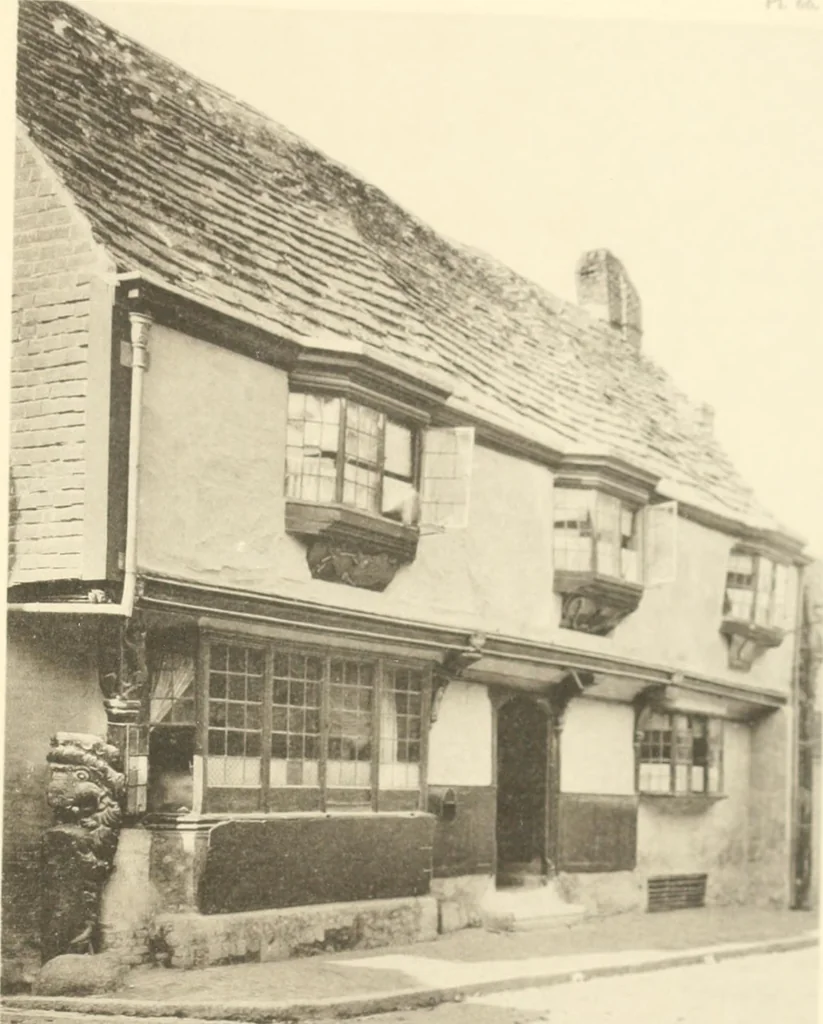 An illustration from Old cottages and farmhouses in Kent and Sussex, 1900, leaf 174