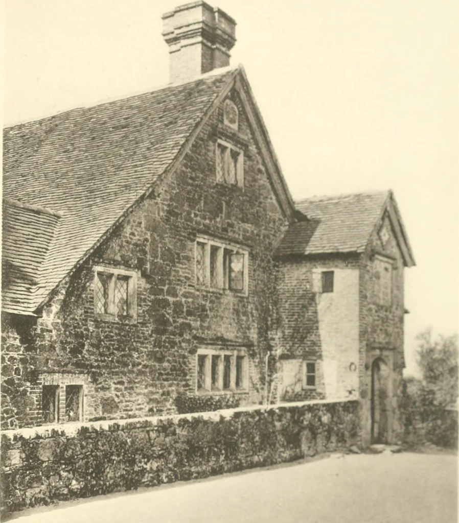 An illustration from Old cottages and farmhouses in Kent and Sussex, 1900, leaf 182