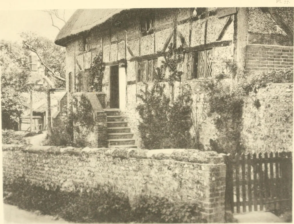 An illustration from Old cottages and farmhouses in Kent and Sussex, 1900, leaf 196