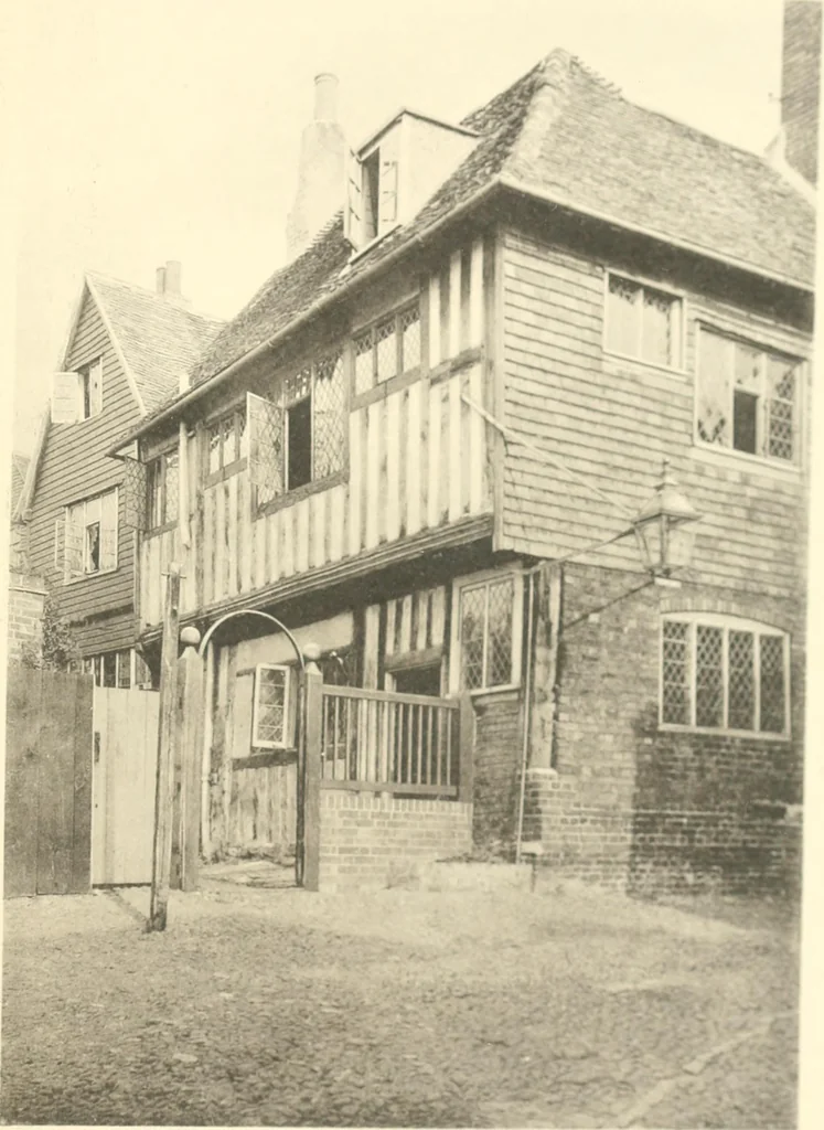 An illustration from Old cottages and farmhouses in Kent and Sussex, 1900, leaf 206