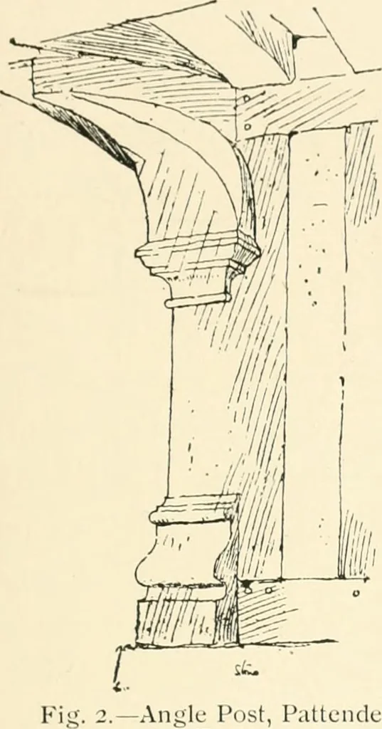An illustration from Old cottages and farmhouses in Kent and Sussex, 1900, leaf 22