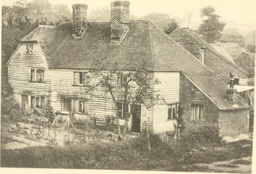 An illustration from Old cottages and farmhouses in Kent and Sussex, 1900, leaf 232