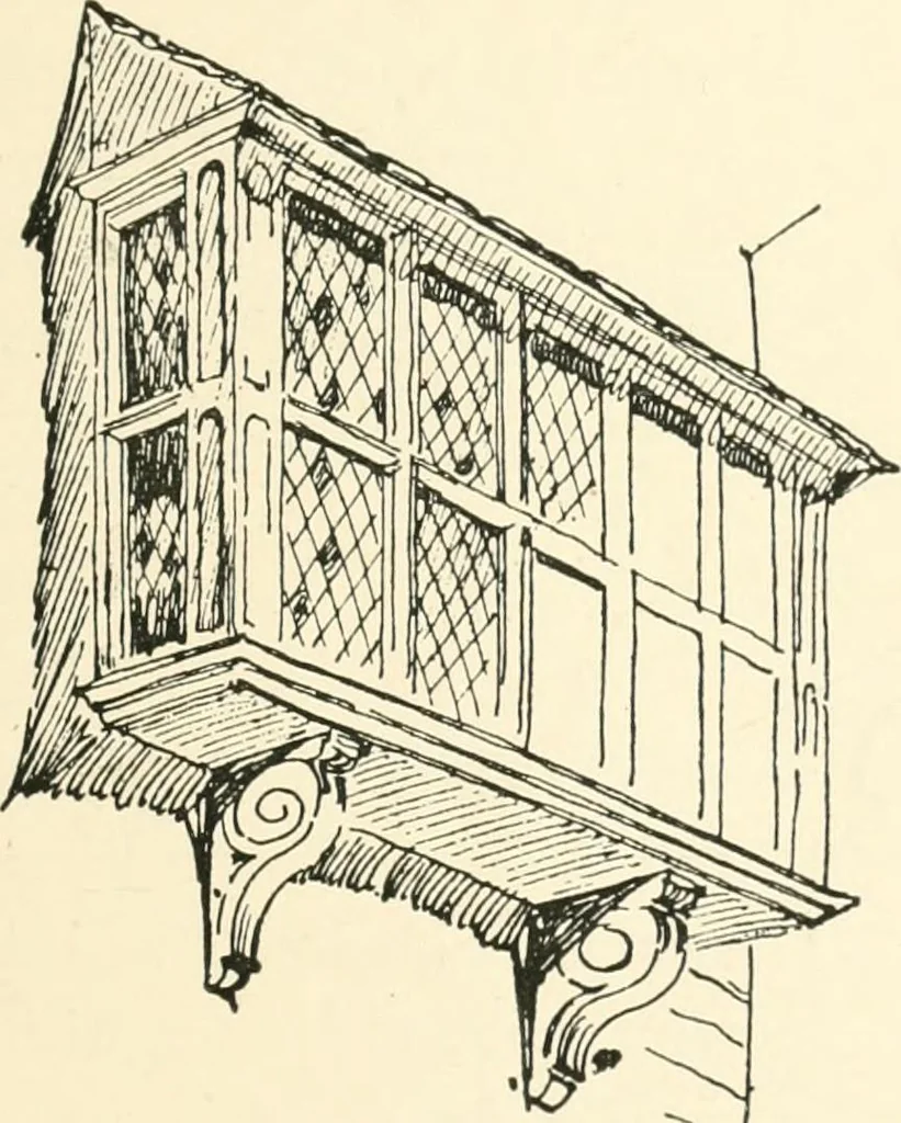 An illustration from Old cottages and farmhouses in Kent and Sussex, 1900, leaf 26