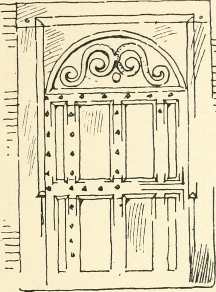 An illustration from Old cottages and farmhouses in Kent and Sussex, 1900, leaf 28