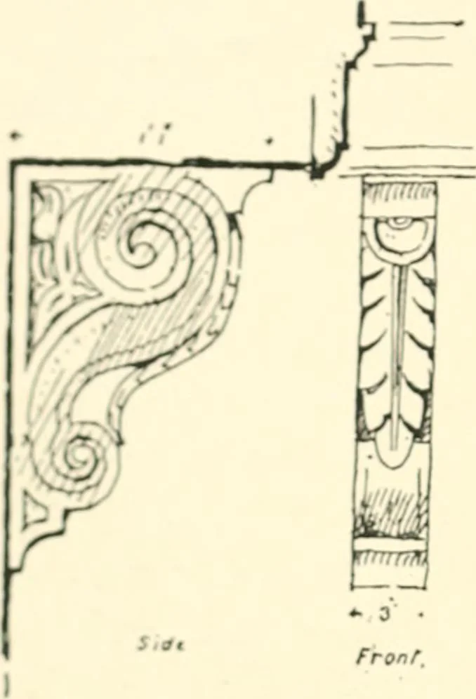 An illustration from Old cottages and farmhouses in Kent and Sussex, 1900, leaf 29