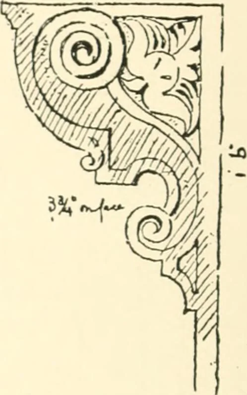 An illustration from Old cottages and farmhouses in Kent and Sussex, 1900, leaf 29