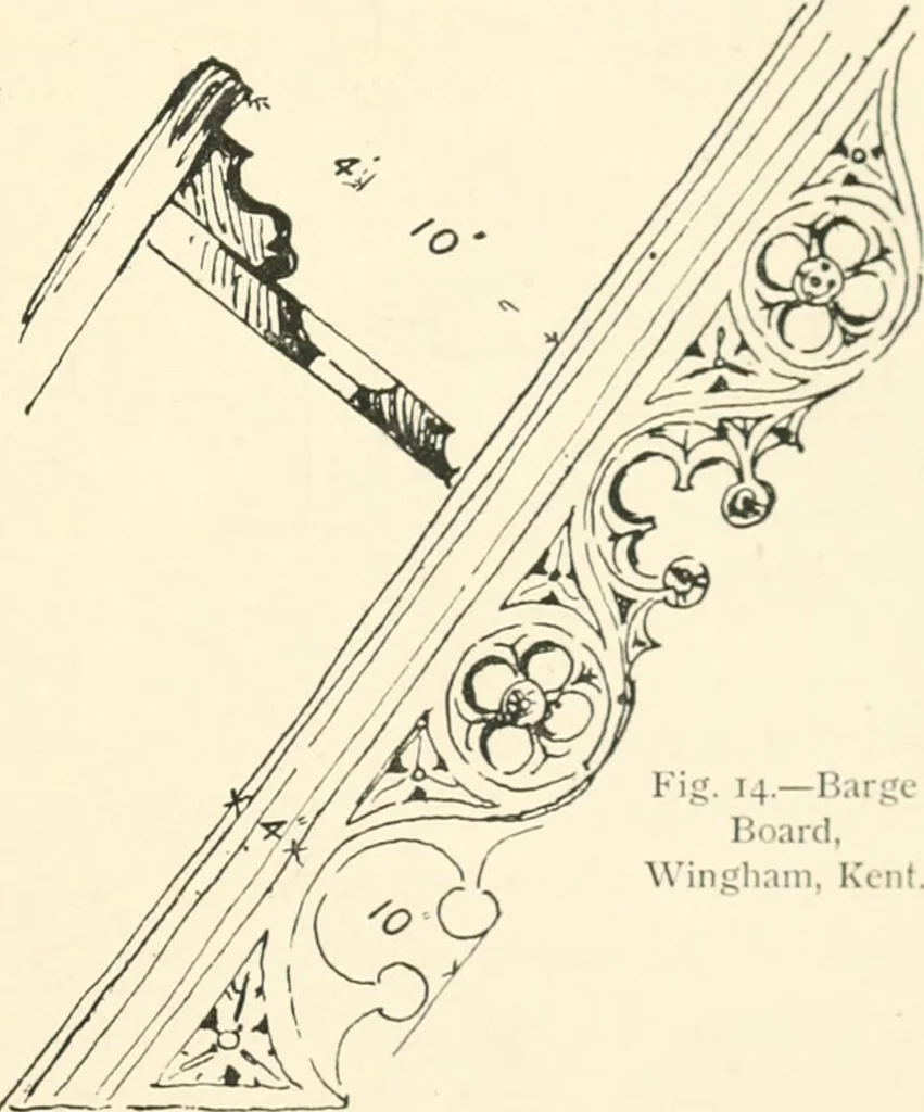 An illustration from Old cottages and farmhouses in Kent and Sussex, 1900, leaf 30