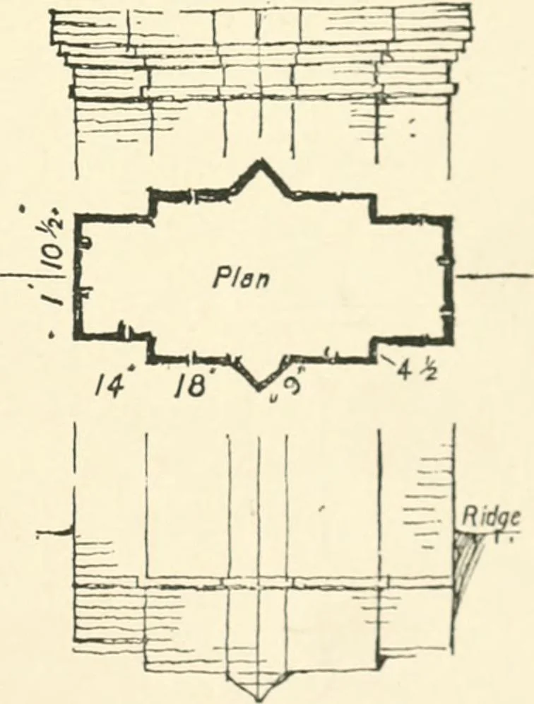 An illustration from Old cottages and farmhouses in Kent and Sussex, 1900, leaf 32