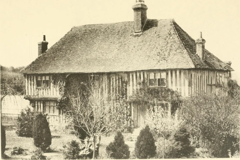 An illustration from Old cottages and farmhouses in Kent and Sussex, 1900, leaf 44