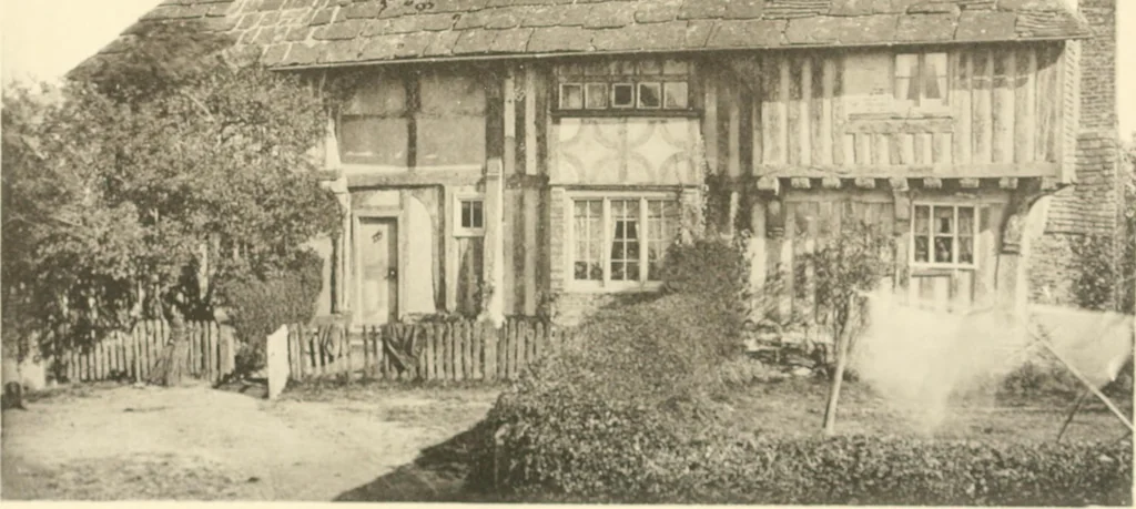 An illustration from Old cottages and farmhouses in Kent and Sussex, 1900, leaf 48