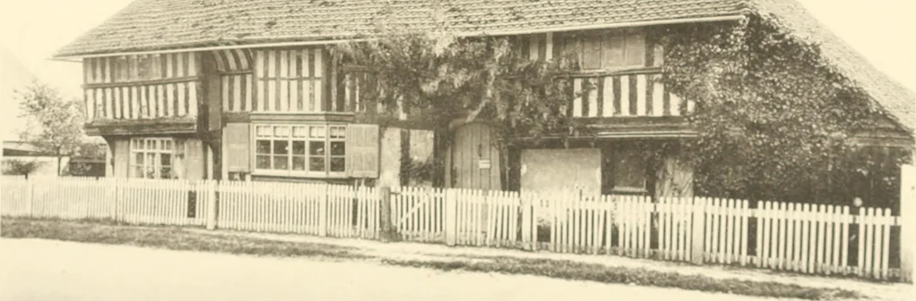 An illustration from Old cottages and farmhouses in Kent and Sussex, 1900, leaf 54