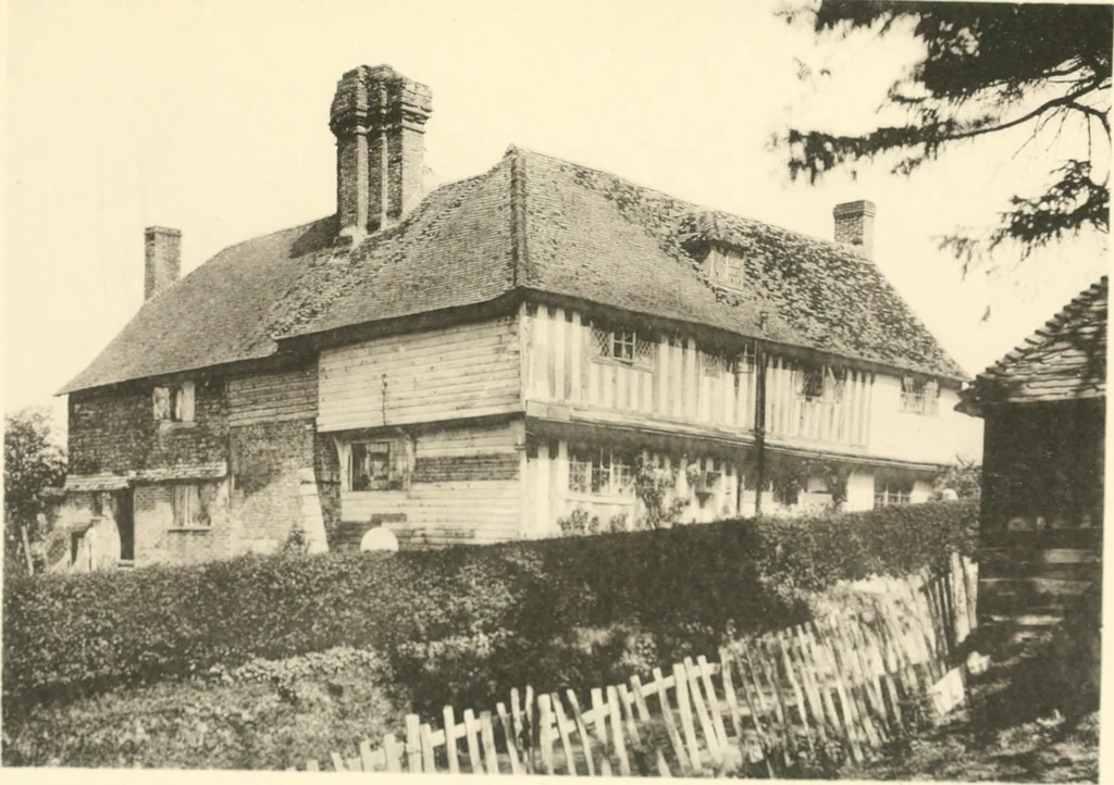 An illustration from Old cottages and farmhouses in Kent and Sussex, 1900, leaf 62