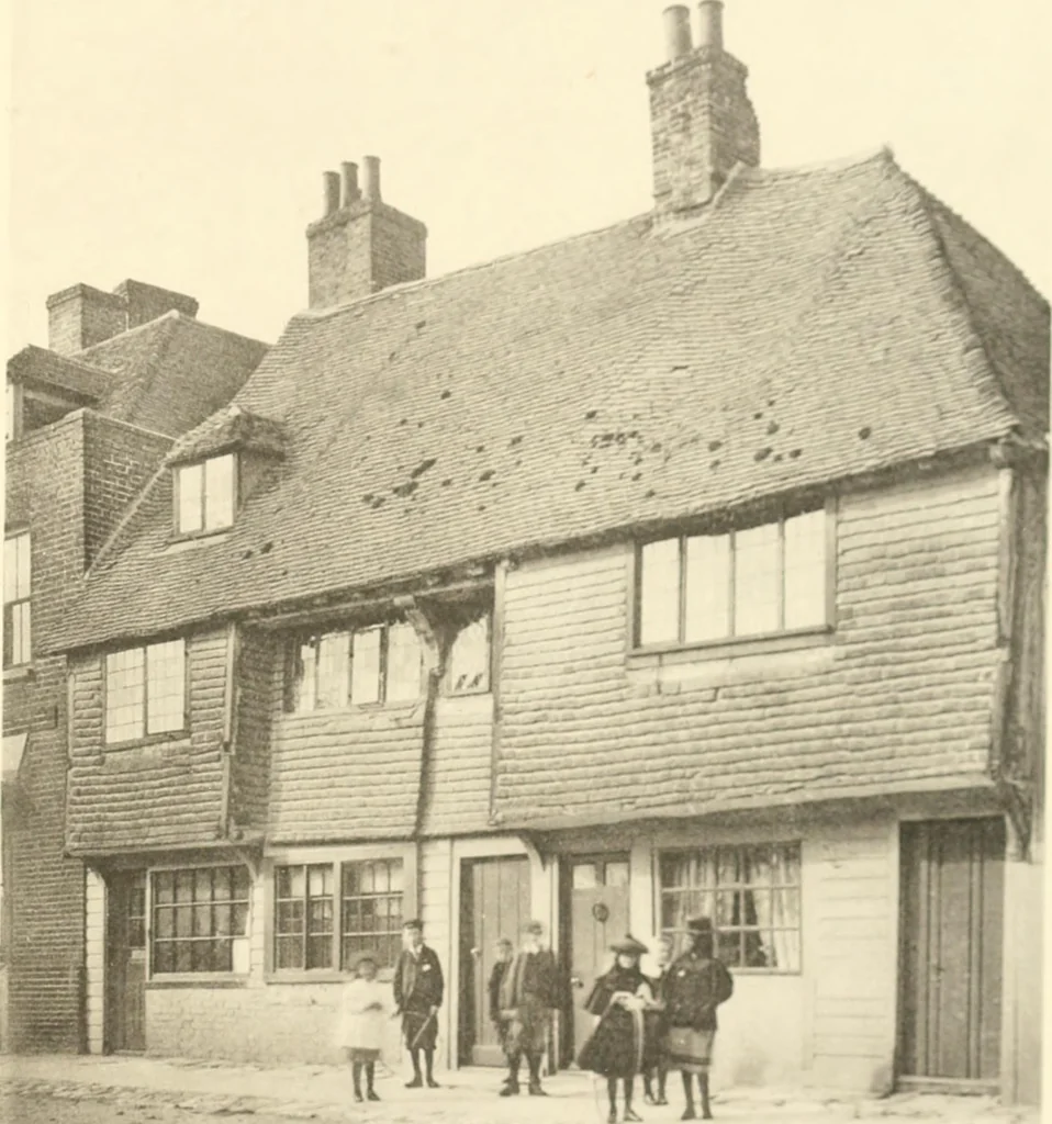 An illustration from Old cottages and farmhouses in Kent and Sussex, 1900, leaf 66