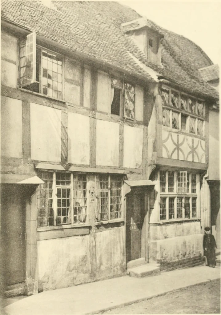 An illustration from Old cottages and farmhouses in Kent and Sussex, 1900, leaf 72