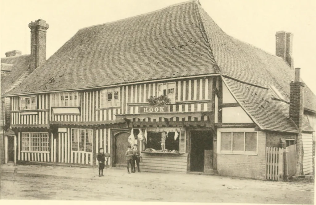 An illustration from Old cottages and farmhouses in Kent and Sussex, 1900, leaf 74
