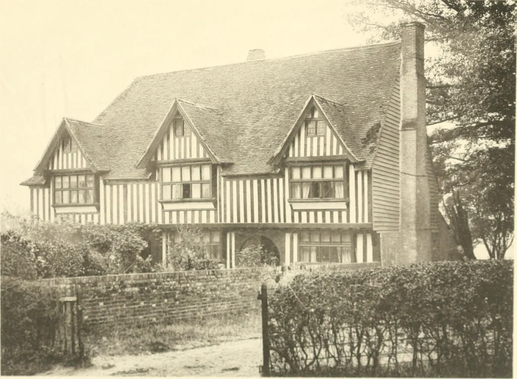 An illustration from Old cottages and farmhouses in Kent and Sussex, 1900, leaf 78