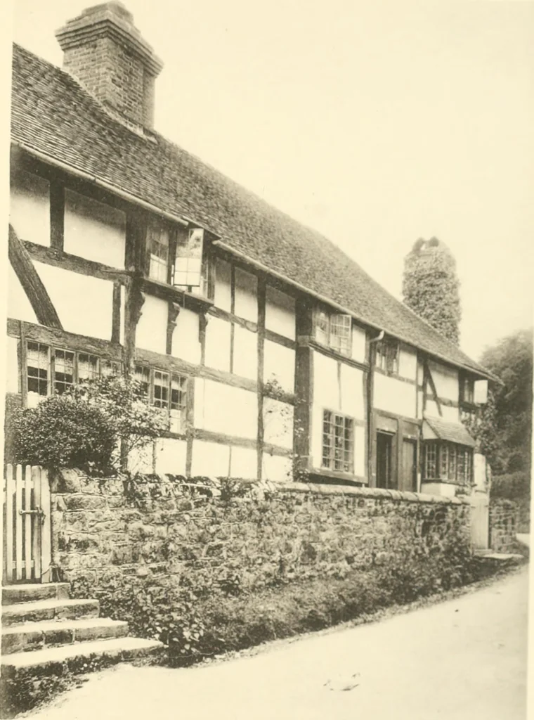 An illustration from Old cottages and farmhouses in Kent and Sussex, 1900, leaf 82