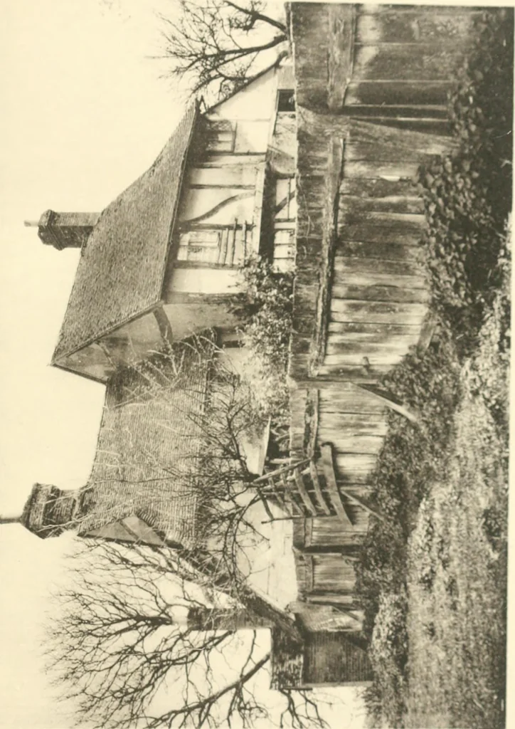 An illustration from Old cottages and farmhouses in Kent and Sussex, 1900, leaf 98
