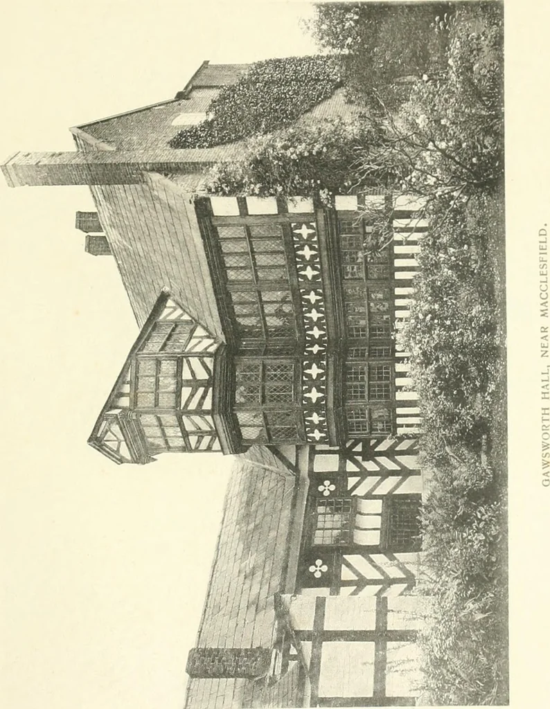 An illustration from Old cottages, farm houses, and other half-timber buildings in Shropshire, Herefordshire, and Cheshire, 1904, leaf 236